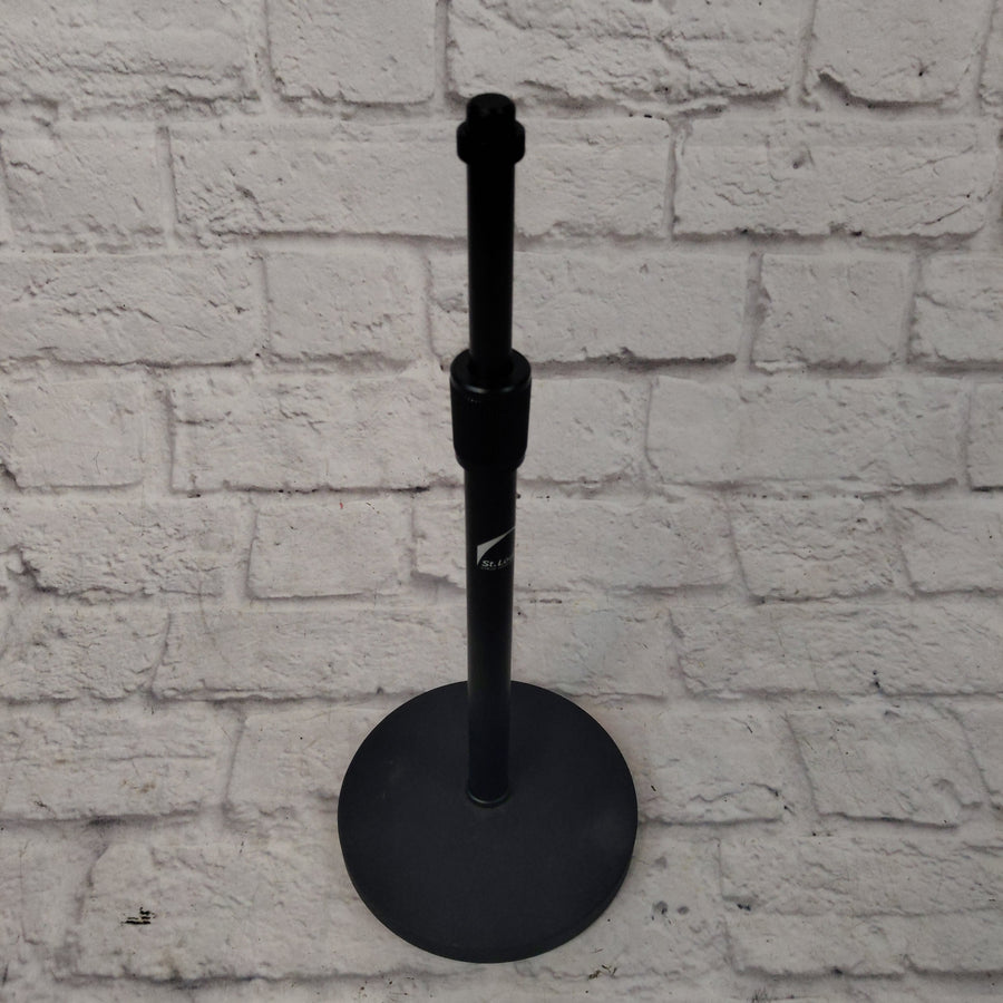 SLM SSH202B Adjustable Height with Round Base Desktop Mic Stand