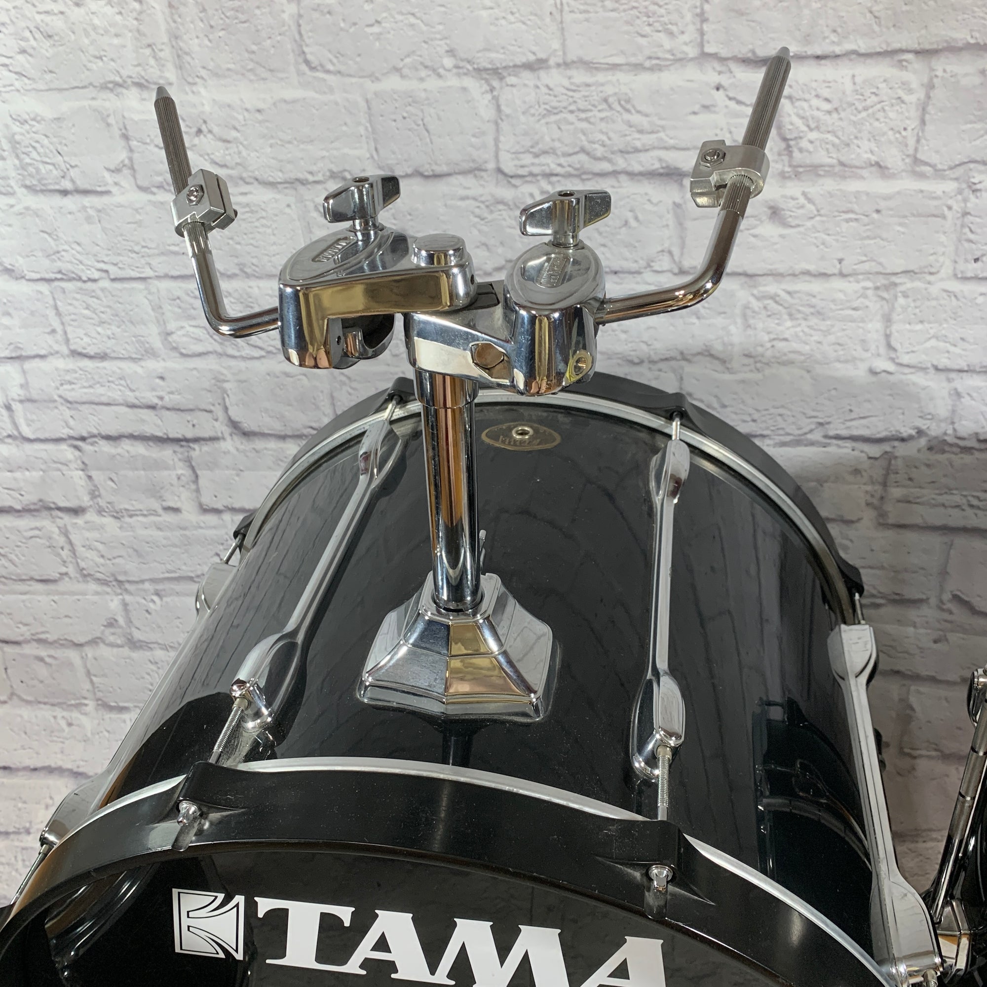 Tama Rockstar Custom 4 Piece Black Drum Kit