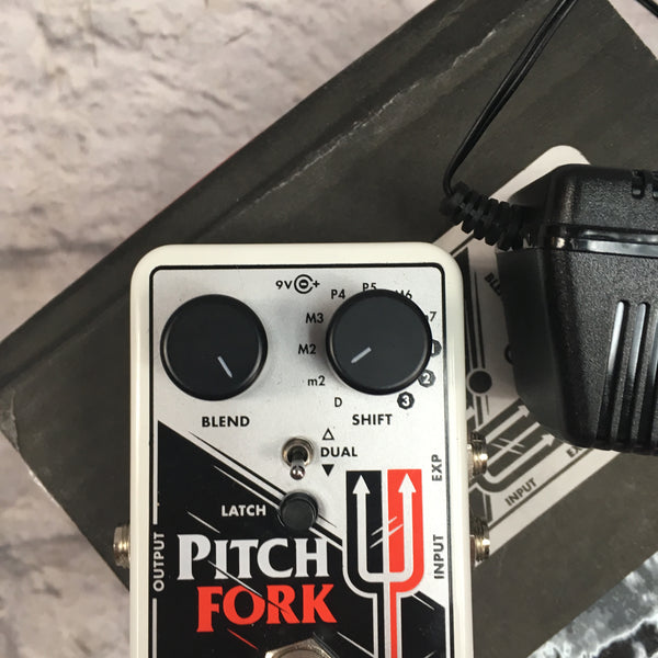 ElectroHarmonix Pitchfork Pedal Evolution Music