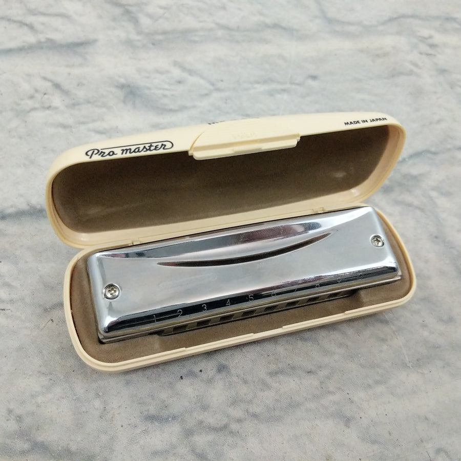 Suzuki Pro Master MR350 Valved Harmonica in C