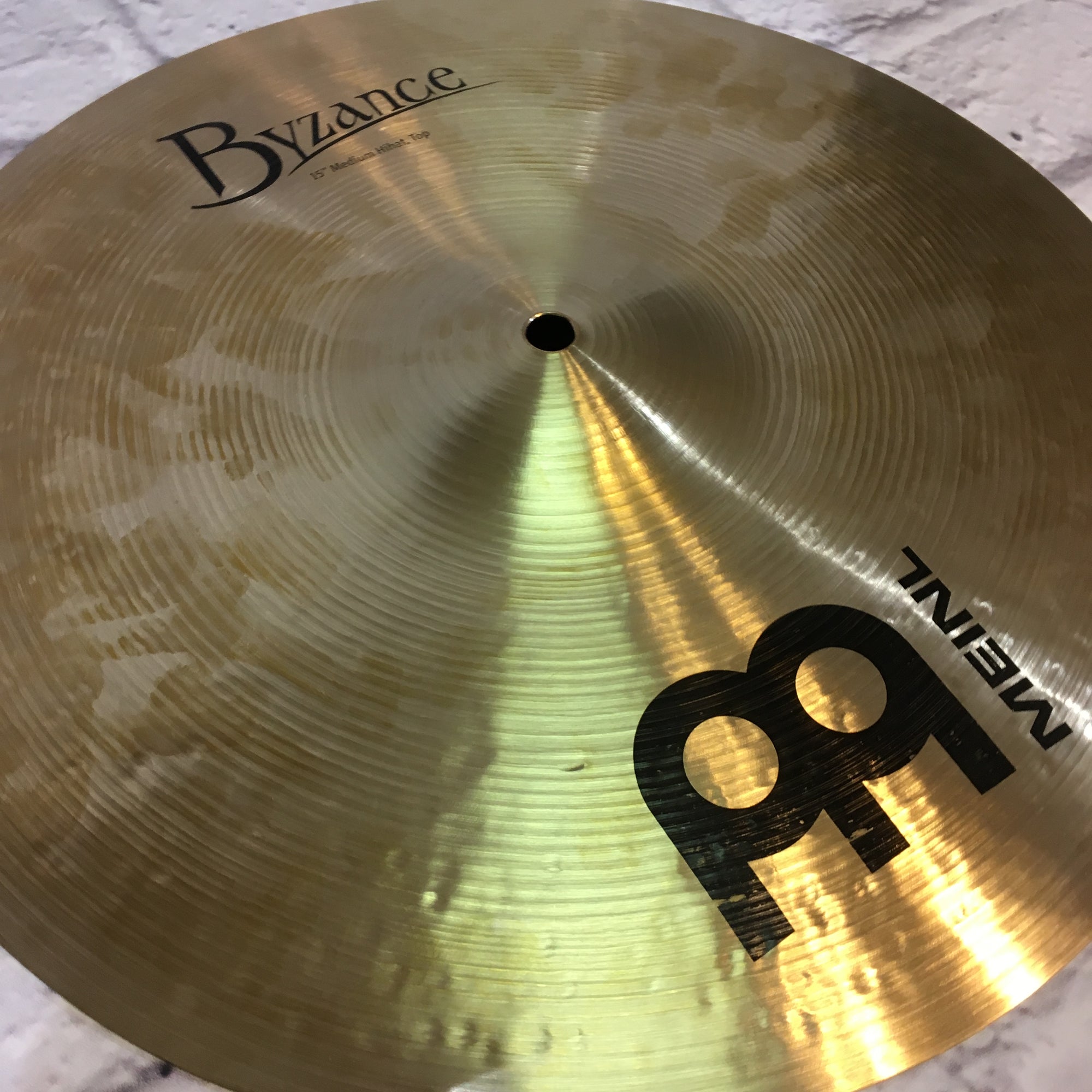 Meinl 15in Byzance Medium Hi Hat Cymbal Pair