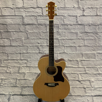 Ventura VJ1NAT Single Cutaway Acoustic Guitar