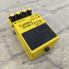 BOSS TURBO OverDrive OD-2 日本製 Boss Turbo Overdrive OD-2 1988 Made in Japan Vintage Pedal