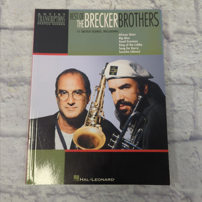 The Best Of The Brecker Brothers Piano Sketch Scores Sheet Music Book