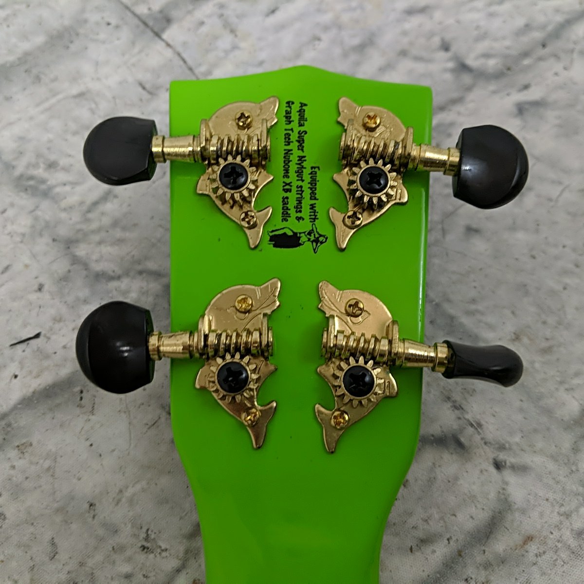 Mahalo Smile Soprano Ukulele Green w/bag