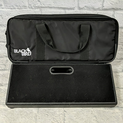 Blackbird Feather Board 18 x 7 Carpet Top Pedal Board with Bag