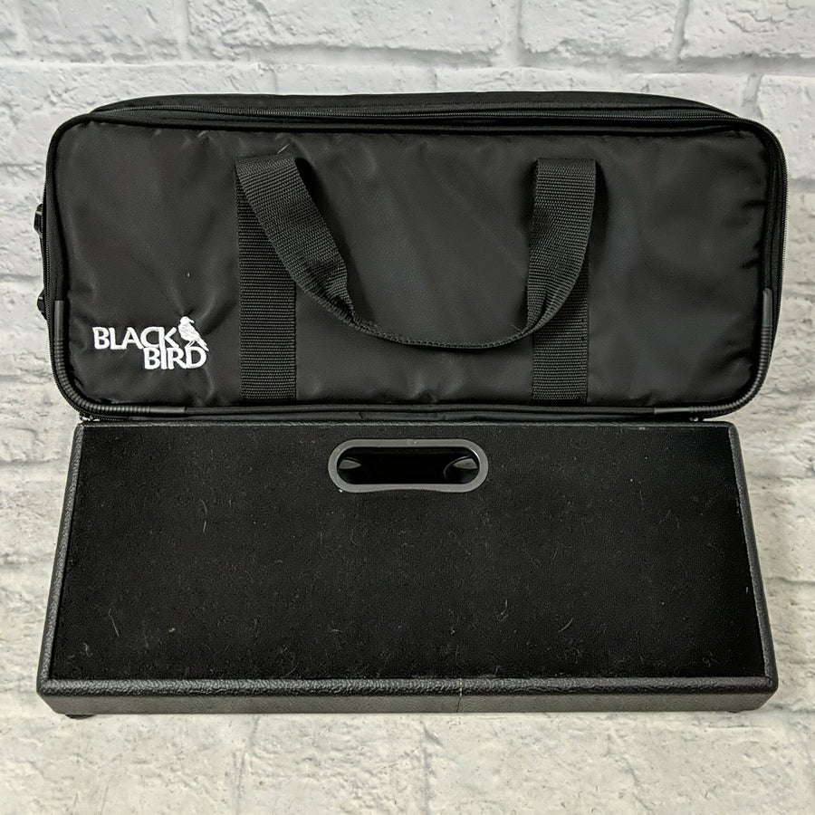Blackbird Feather Board 18 x 7 Carpet Top Pedal Board with Bag