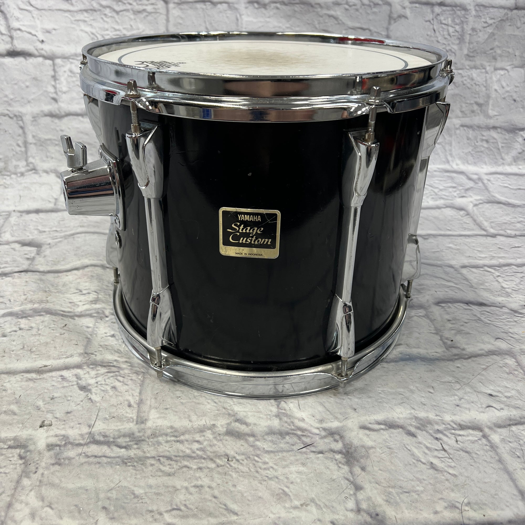 Yamaha 12 Stage Custom Black Lacquer Rack Tom