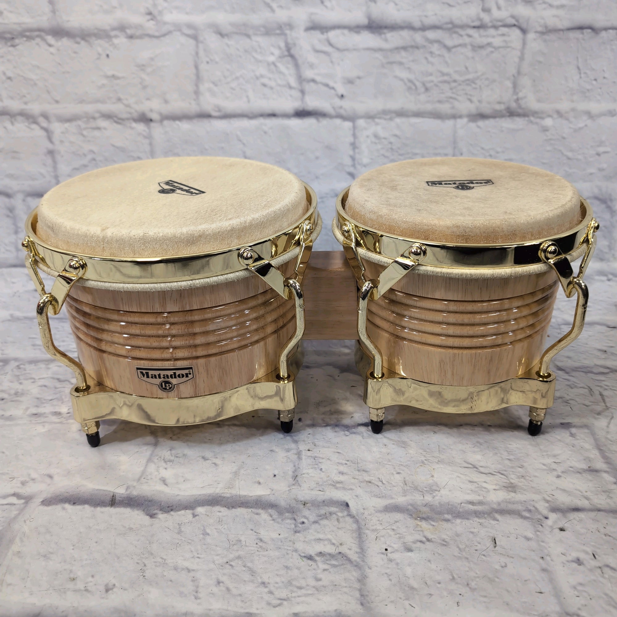 LP Latin Percussion Matador Bongos with Bag