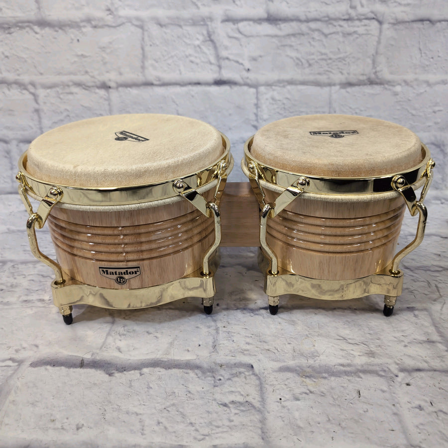 LP Latin Percussion Matador Bongos with Bag