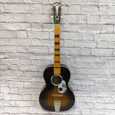 Kay Vintage Parlor Acoustic Guitar