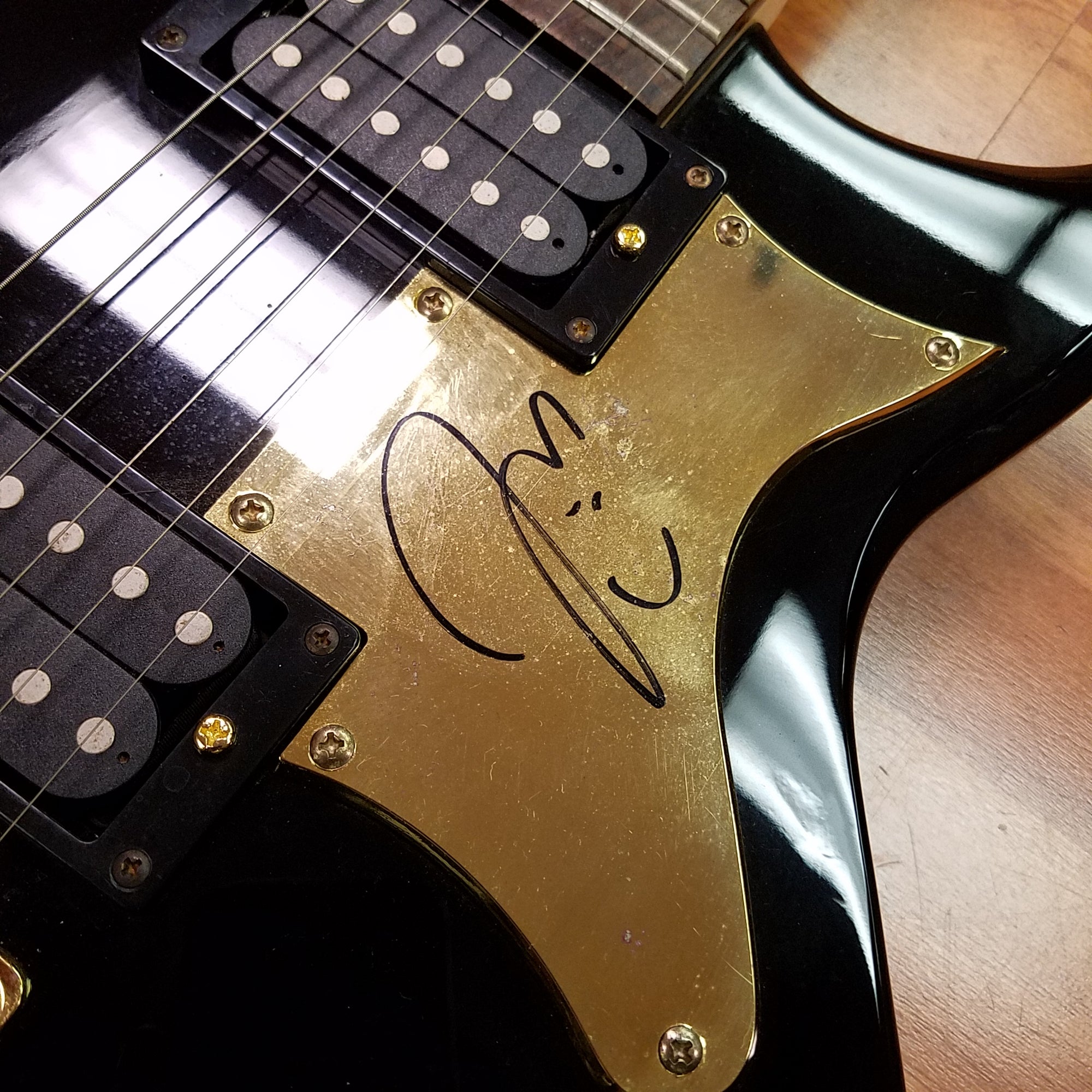 Lyon J. Trohman / Fall Out Boy Signed Electric
