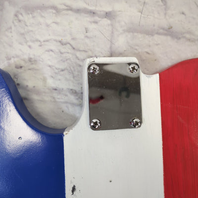 Unknown Red White Blue Telecaster Body