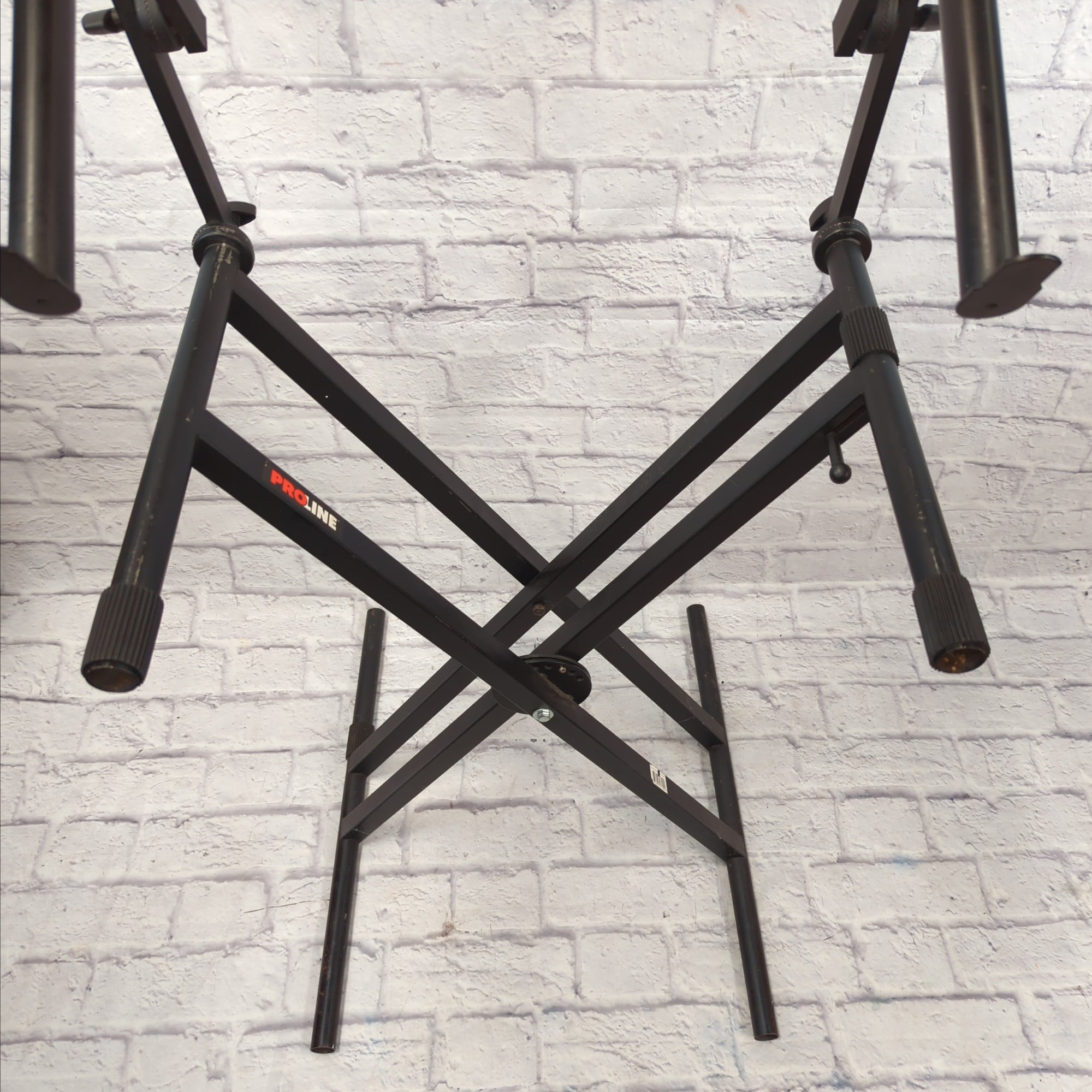 Pro Line Stand Proline PL403 3-Tier Double X-Braced Keyboard Stand - Evolution Music