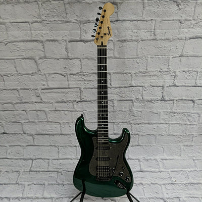 Squier Bullet Stratocaster Green Electric Guitar