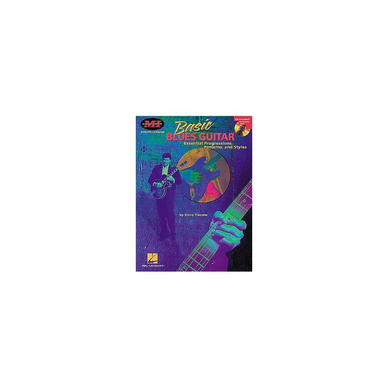Hal Leonard Basic Blues Guitar Book/CD Package