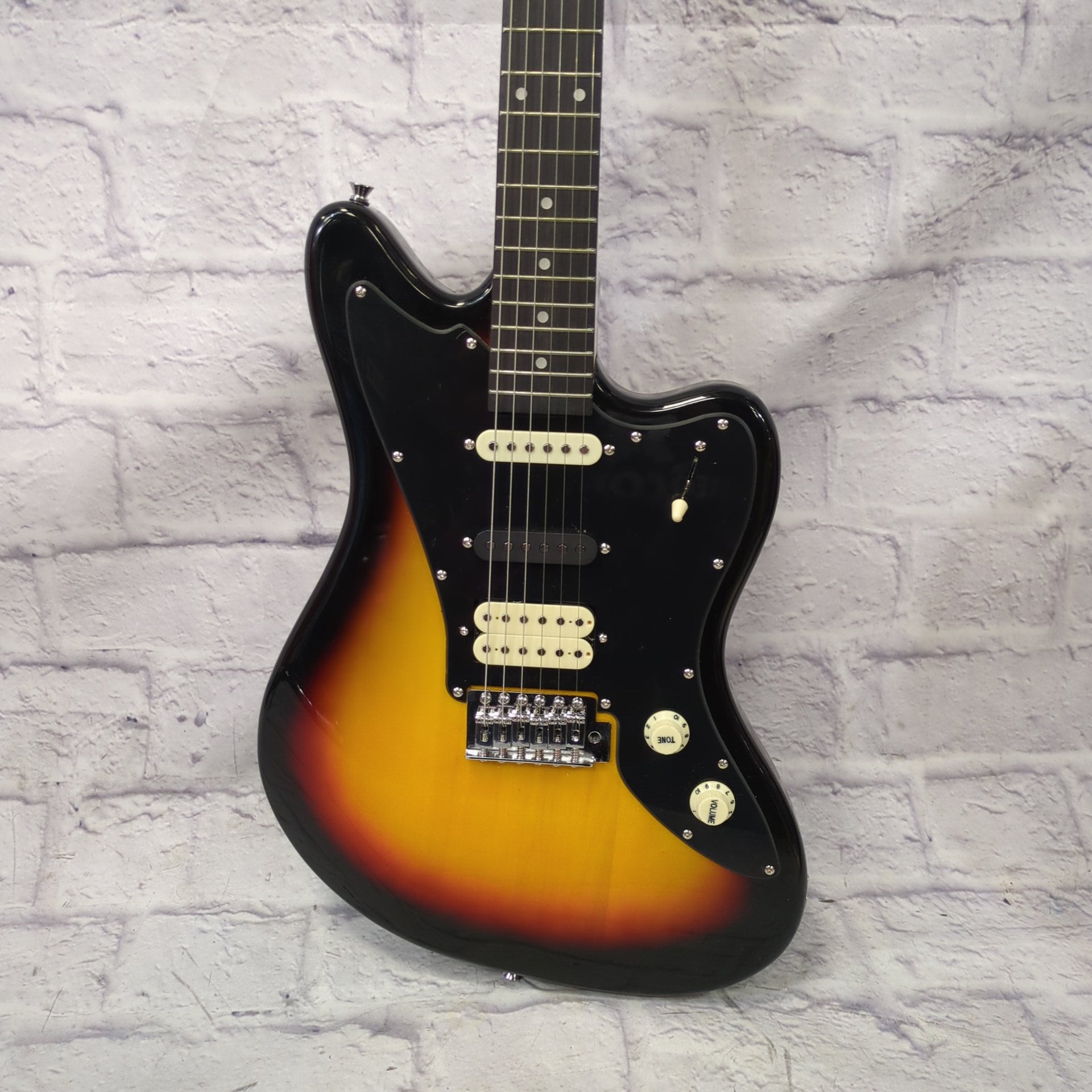 Indio Offset OS20 Jazzmaster Sunburst Electric Guitar