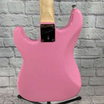 Squier Mini Pink Stratocaster Electric Guitar