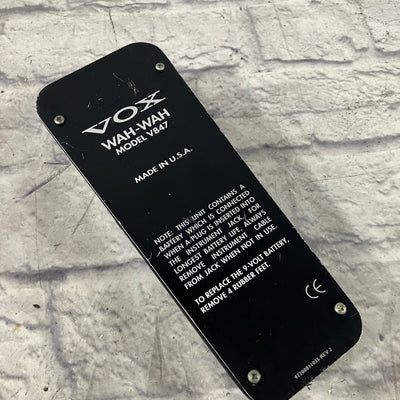 Vox V847 Wah Pedal