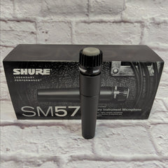 Shure SM57 w/ Box Microphone - Evolution Music