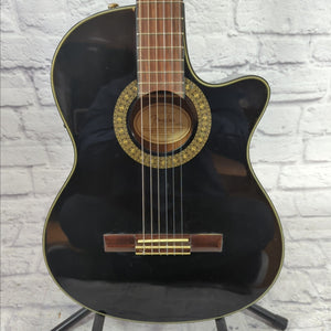 Fender CN-240SCE Thinline BLK Acoustic Guitar