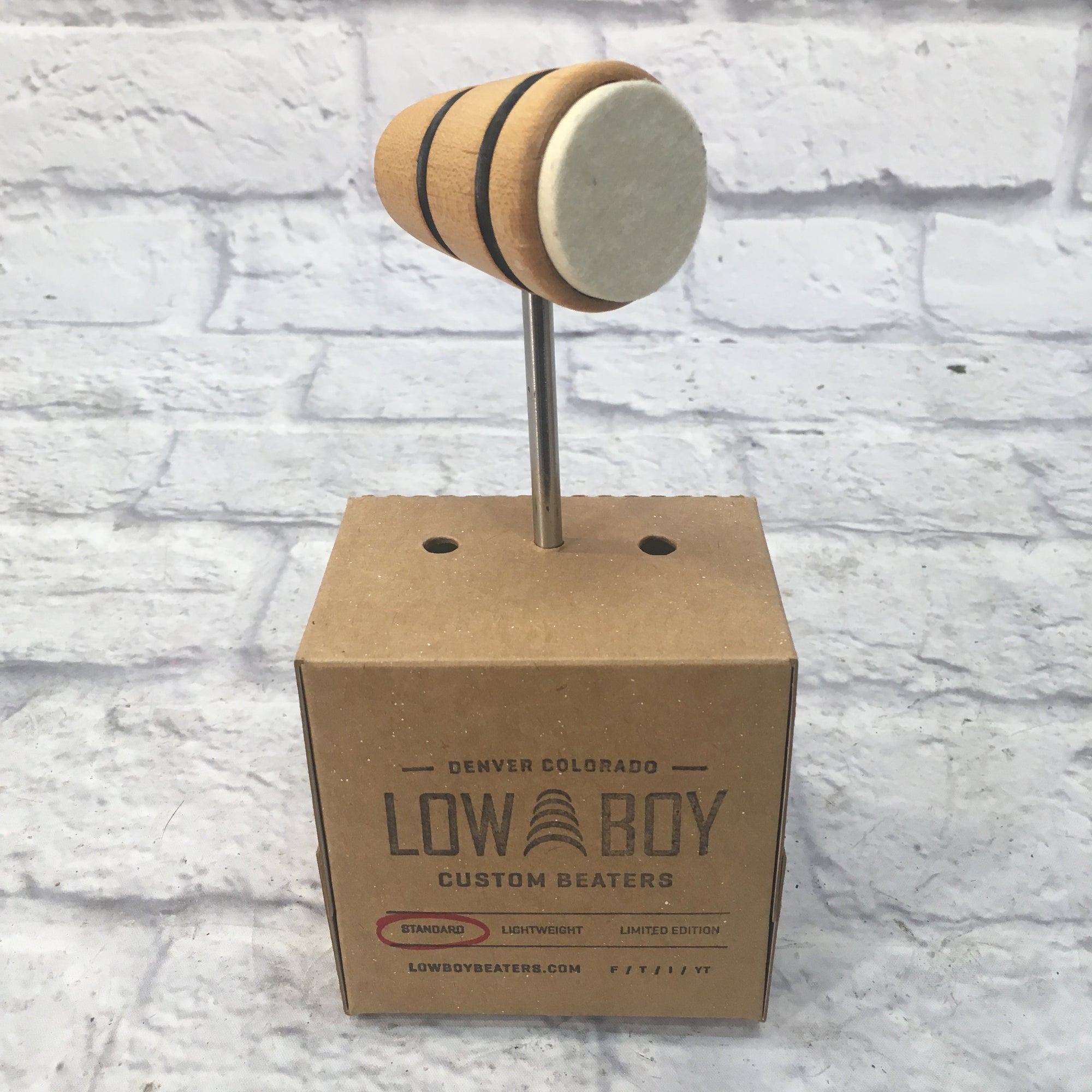Lowboy Standard Felt Kick Drum Beater (A)