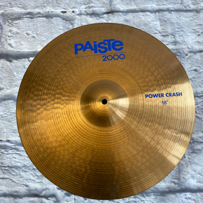 Paiste 2000 18" Power Crash Cymbal