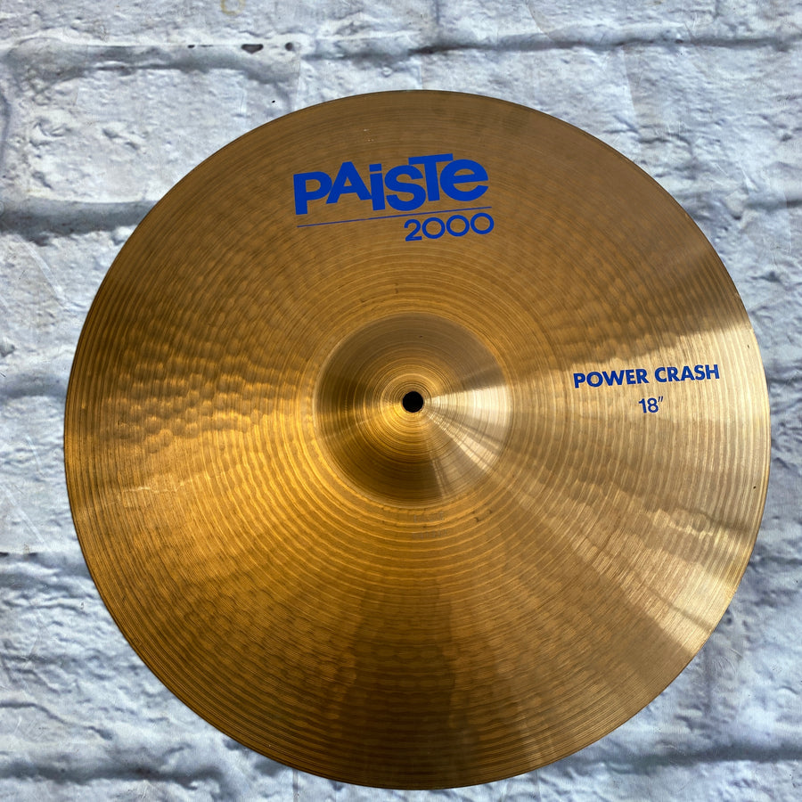 Paiste 2000 18" Power Crash Cymbal