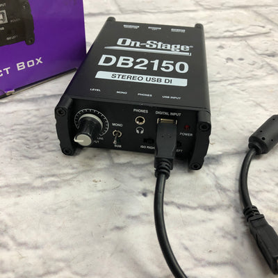 On-Stage DB2150 USB Direct Box