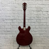 Matsumoku Global EA-200 Lawsuit Era 70s Maroon ES-335 style guitar MIJ