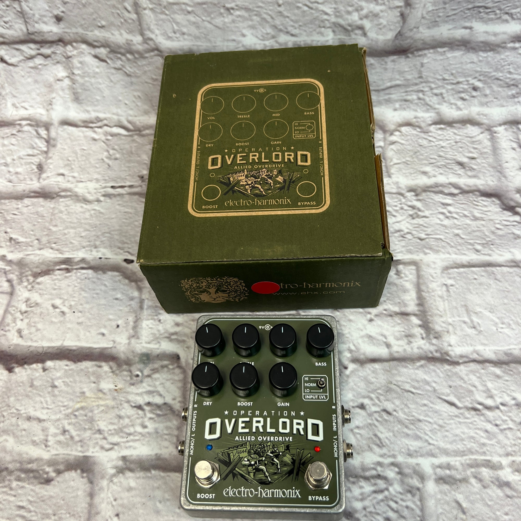 Electro-Harmonix Operation Overlord Allied Overdrive Pedal