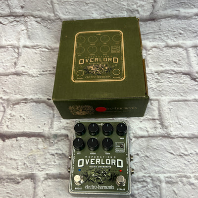 Electro-Harmonix Operation Overlord Allied Overdrive Pedal