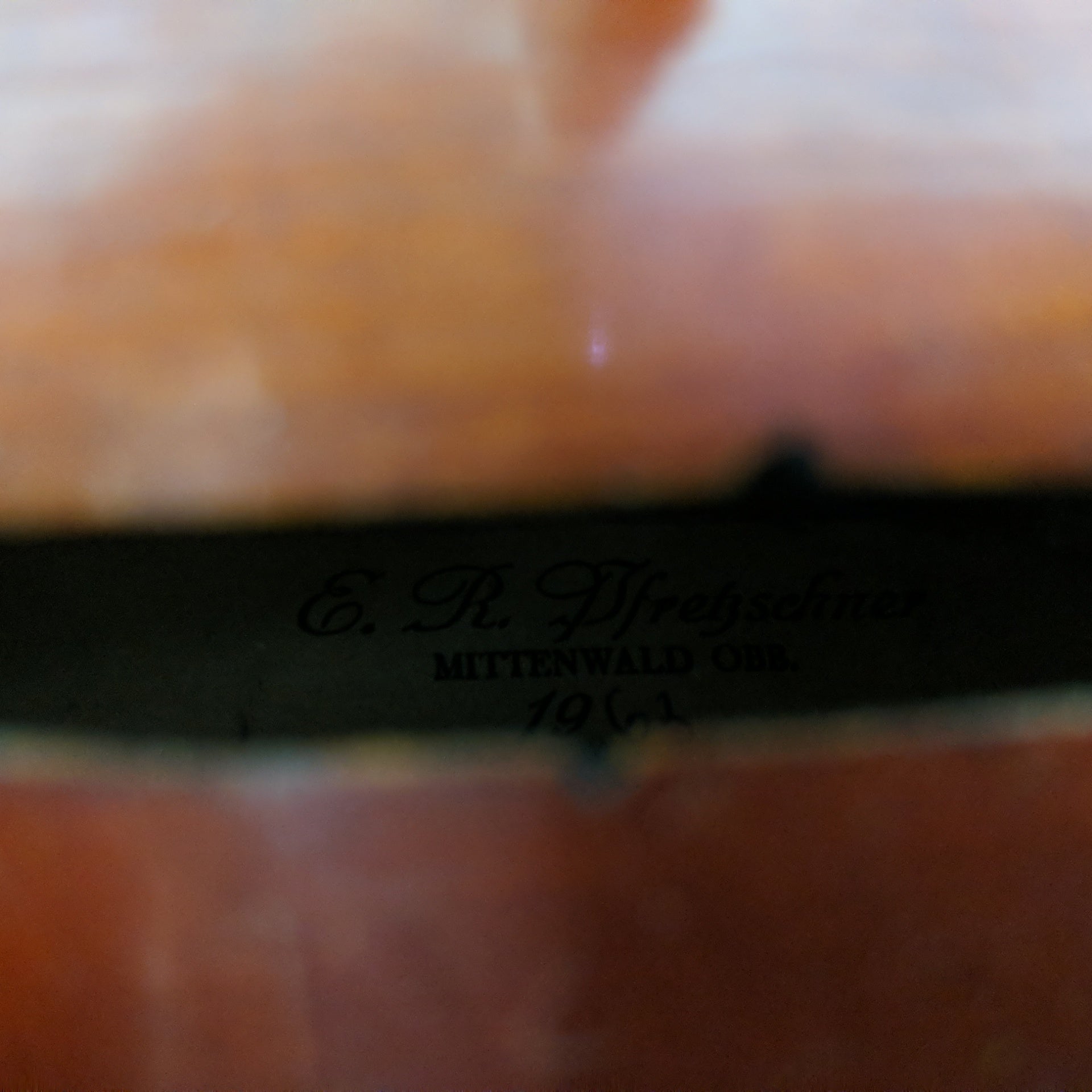 1963 Roth Pfretzschner A211 Full Size Violin