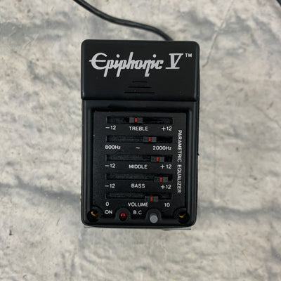 Epiphonic V Parametric EQ Acoustic Guitar Preamp