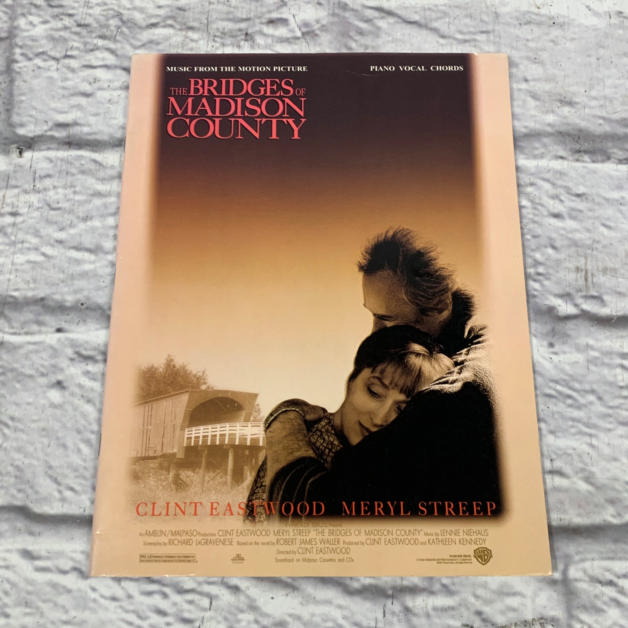 The Bridges of Madison County Piano Vocal Chords Book