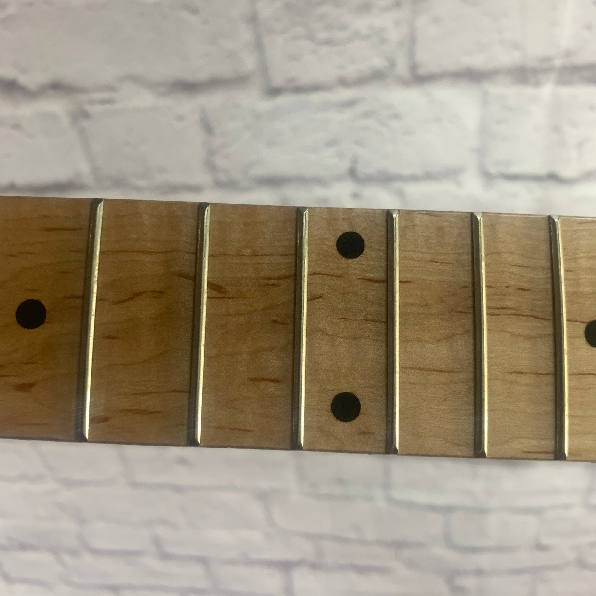 Unknown 22 Fret Maple Guitar neck w/ Tuners
