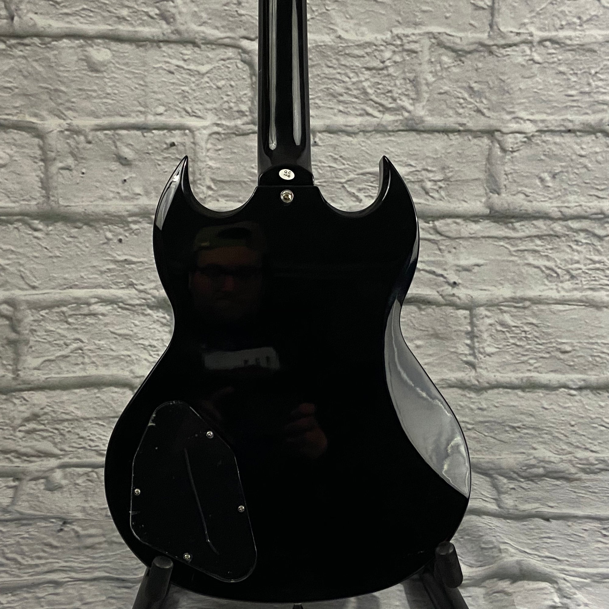 Oscar Schmidt AMS-OS-50-BK SG Style Electric Guitar