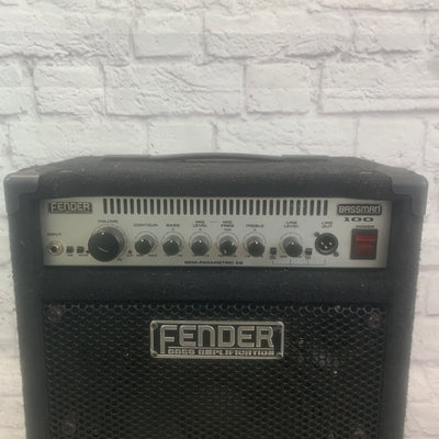 Fender Bassman 100 Bass Guitar Combo Amp