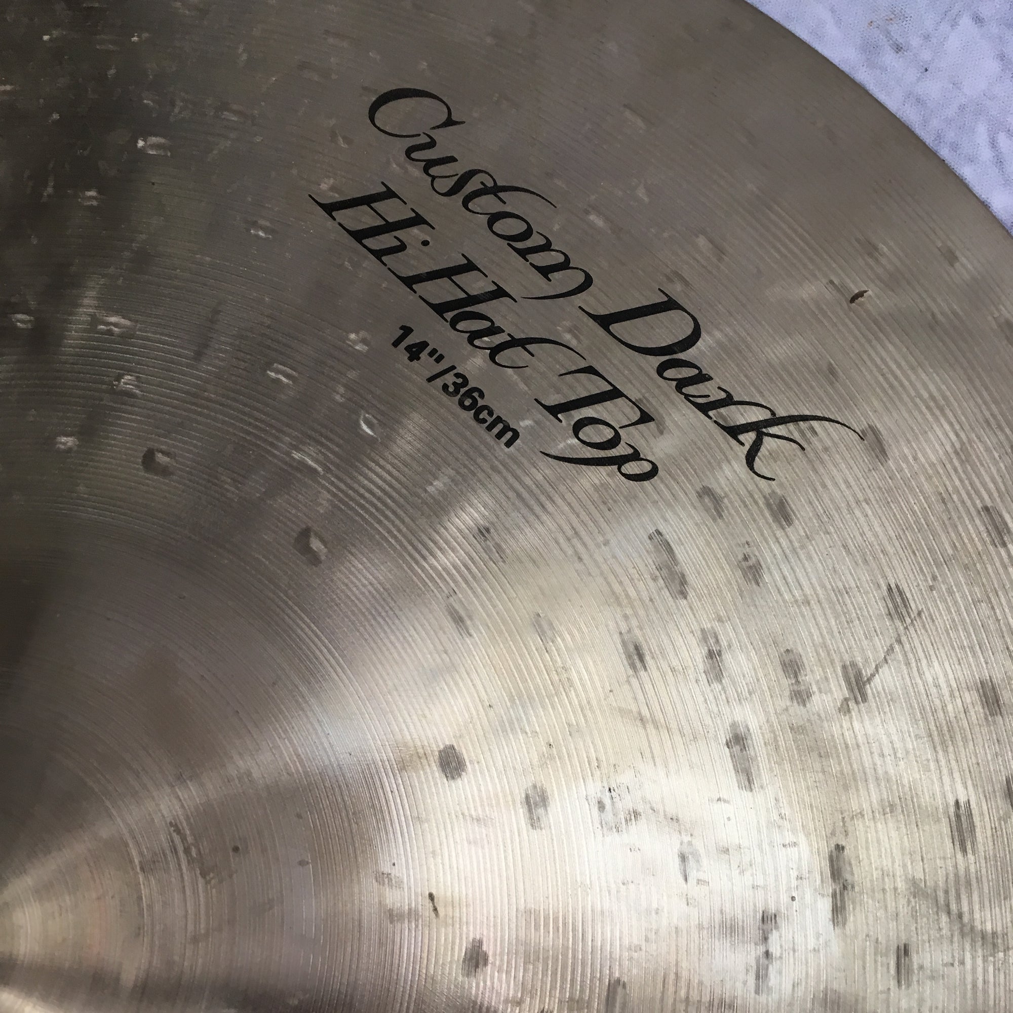 Zildjian 14in K Custom Dark Hi Hat Cymbal Pair