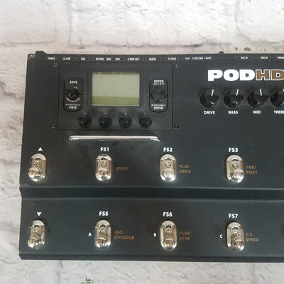 Line 6 POD HD500 Multi-Effects Processor w/ Road Case