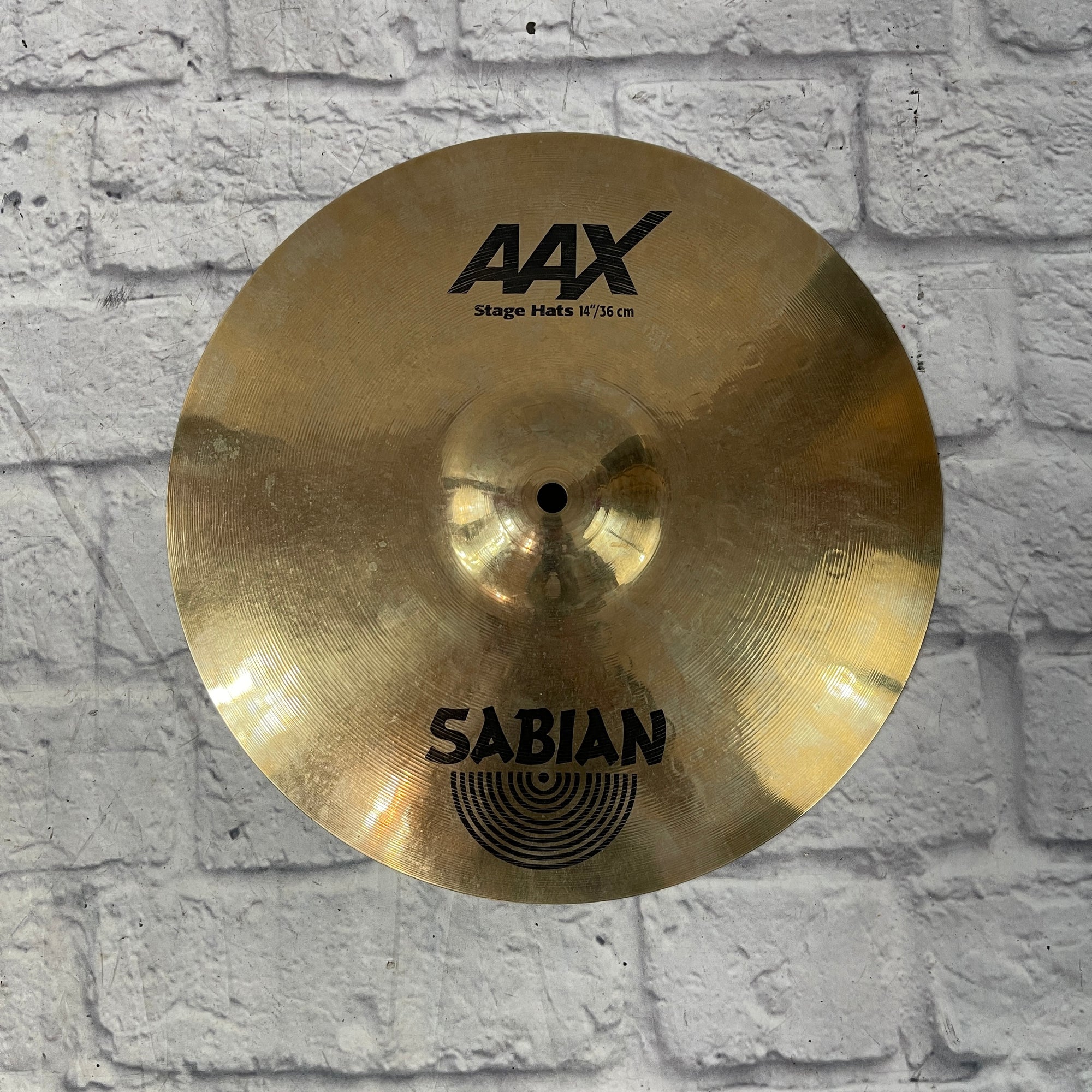 Sabian 14in AAX Stage Hats Hi Hat Cymbal Pair