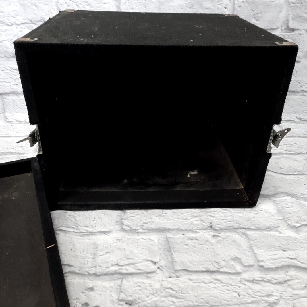Grundorf 8U Black Carpeted Rack Case