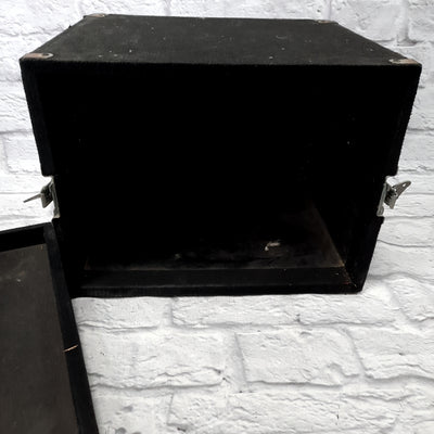 Grundorf 8U Black Carpeted Rack Case