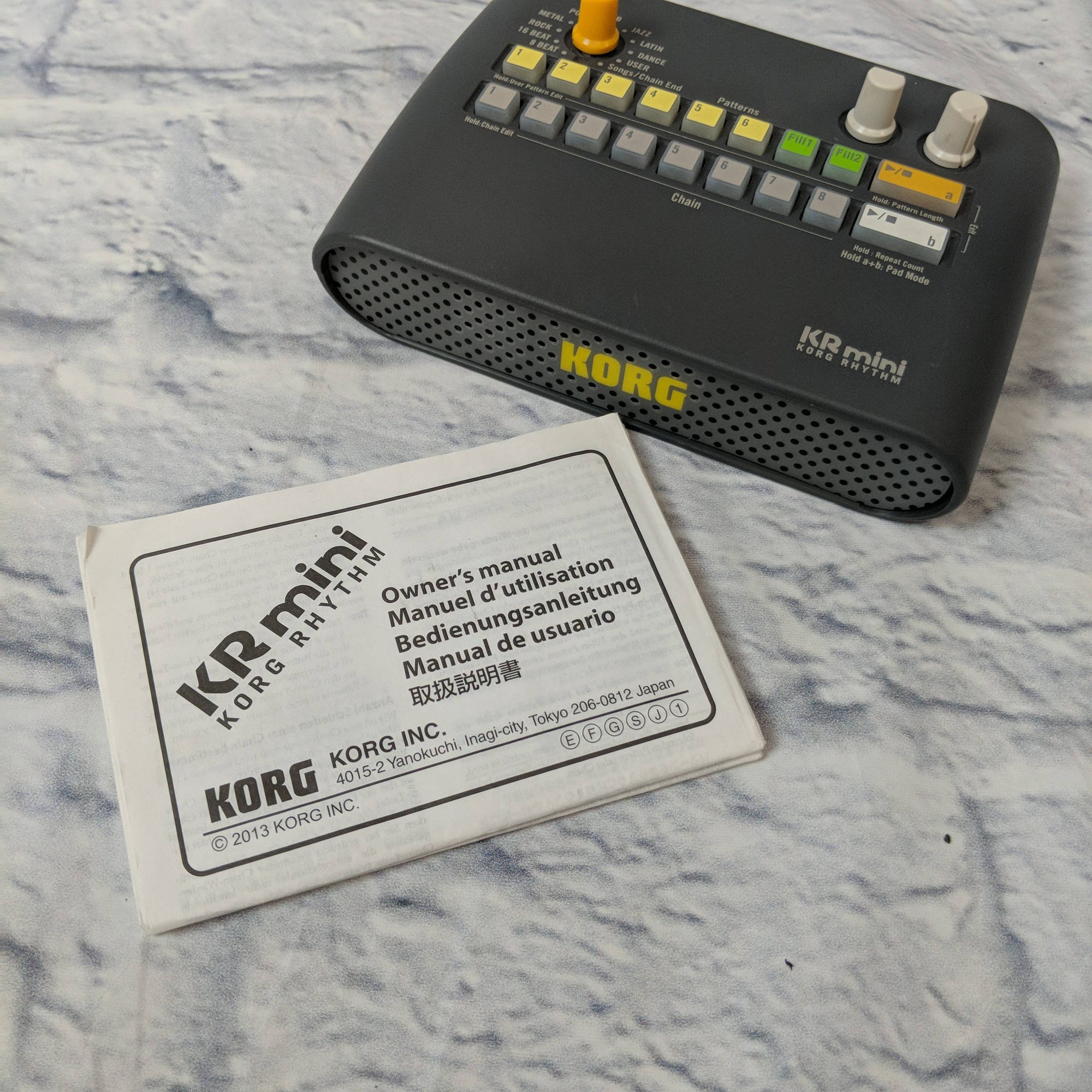 Korg KR Mini Electric Drum Machine