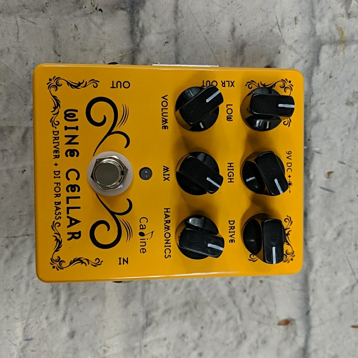 Caline CP-60 Wine Cellar Bass Driver & DI Pedal