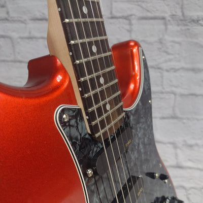Gatto Strat Style Candy Tangerine EMG Electric Guitar