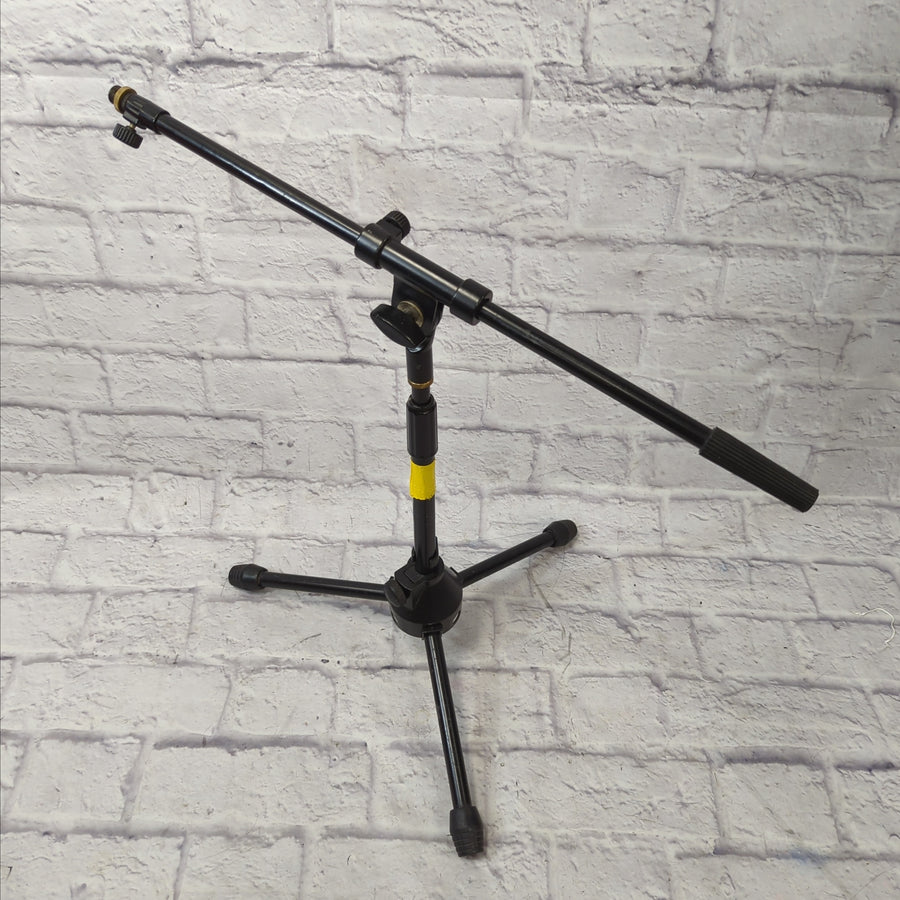 Unknown Guitar Cab / Snare Drum Boom Microphone Stand