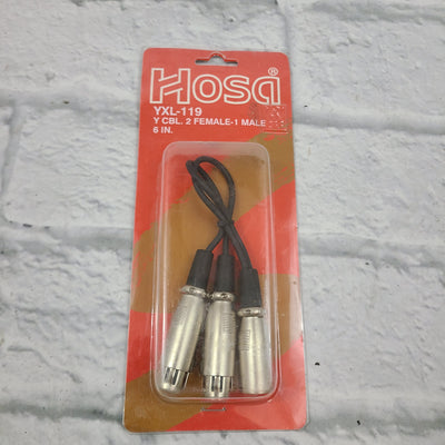 Hosa Technology YXL-119 "Y" Cable 6in.