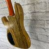 Warmoth Custom Black Korina P-bass w/ Rosewood Fretboard