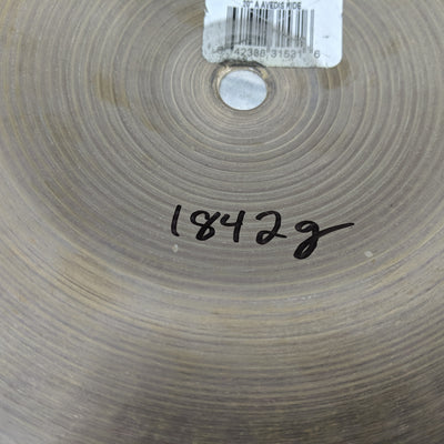 Zildjian 20" A Avedis Ride Cymbal